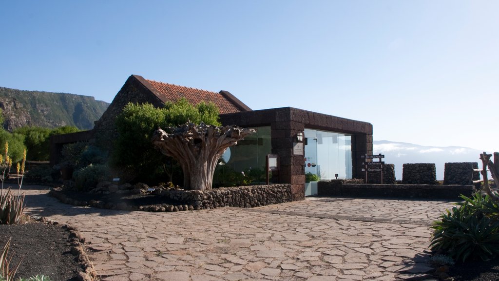 El Hierro featuring heritage elements and a house