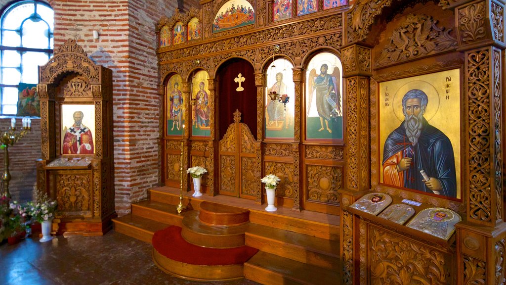 Church of St. George showing interior views, a church or cathedral and heritage architecture