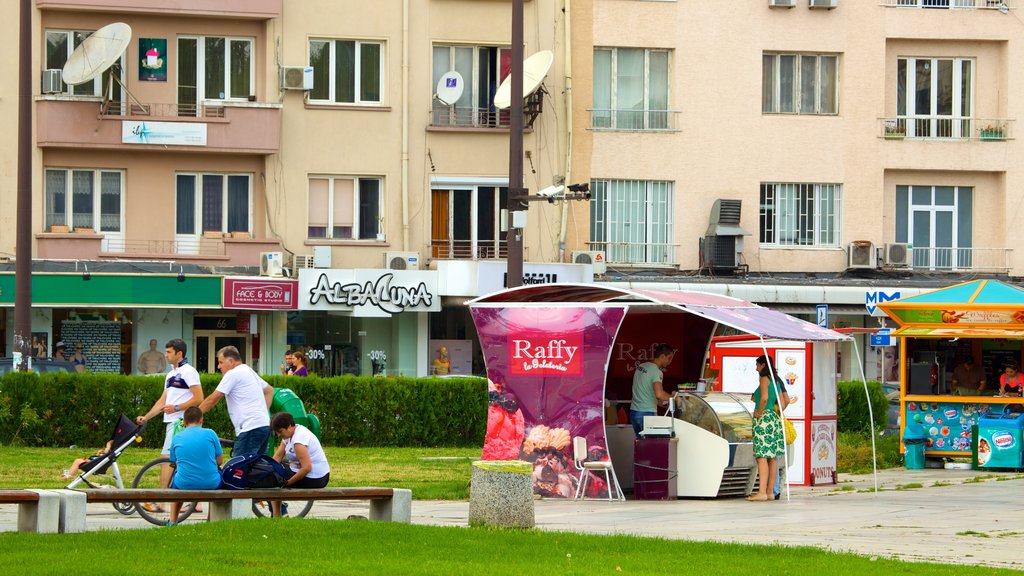 National Palace of Culture featuring street scenes