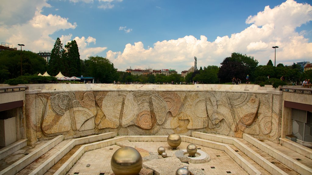 National Palace of Culture featuring heritage elements