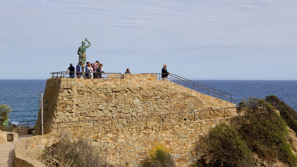 Lloret de Mar Beach showing general coastal views and views