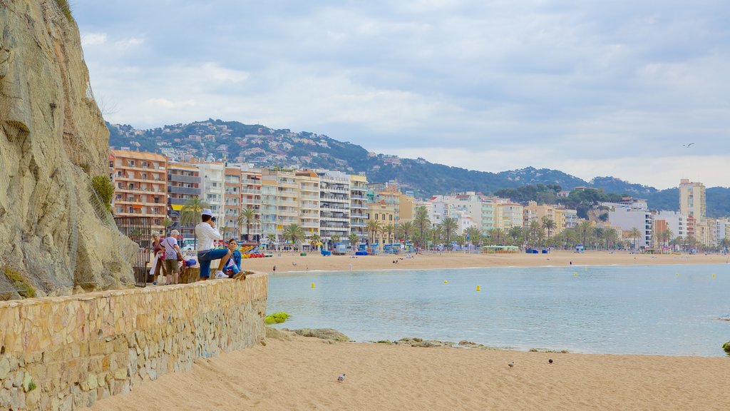 Sant Joan Castle which includes a bay or harbour