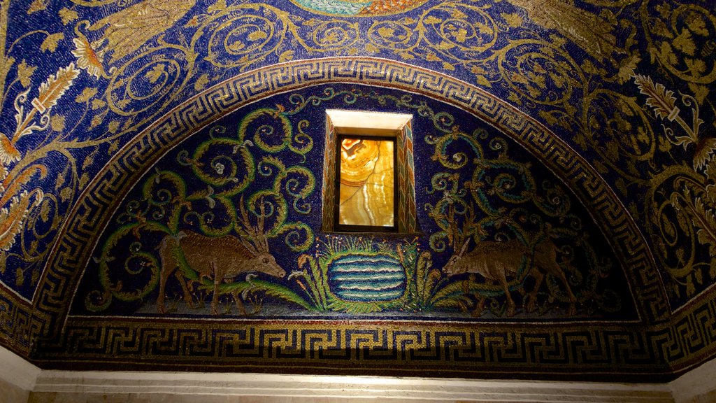 Mausoleum of Galla Placidia featuring heritage elements, interior views and heritage architecture