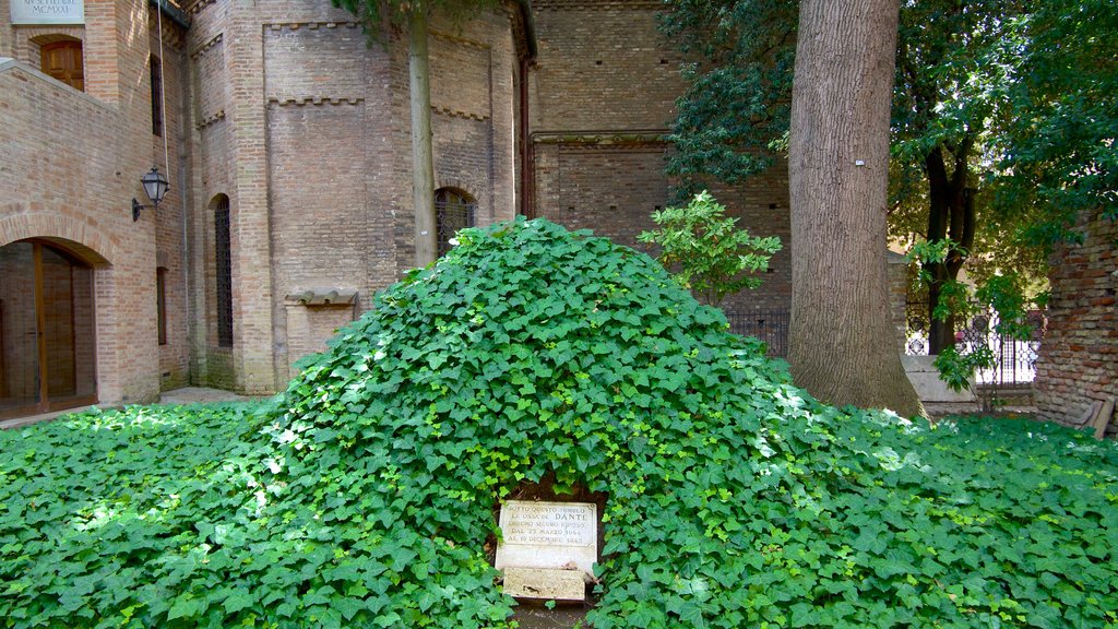 Dante Alighieri\'s Tomb featuring a memorial