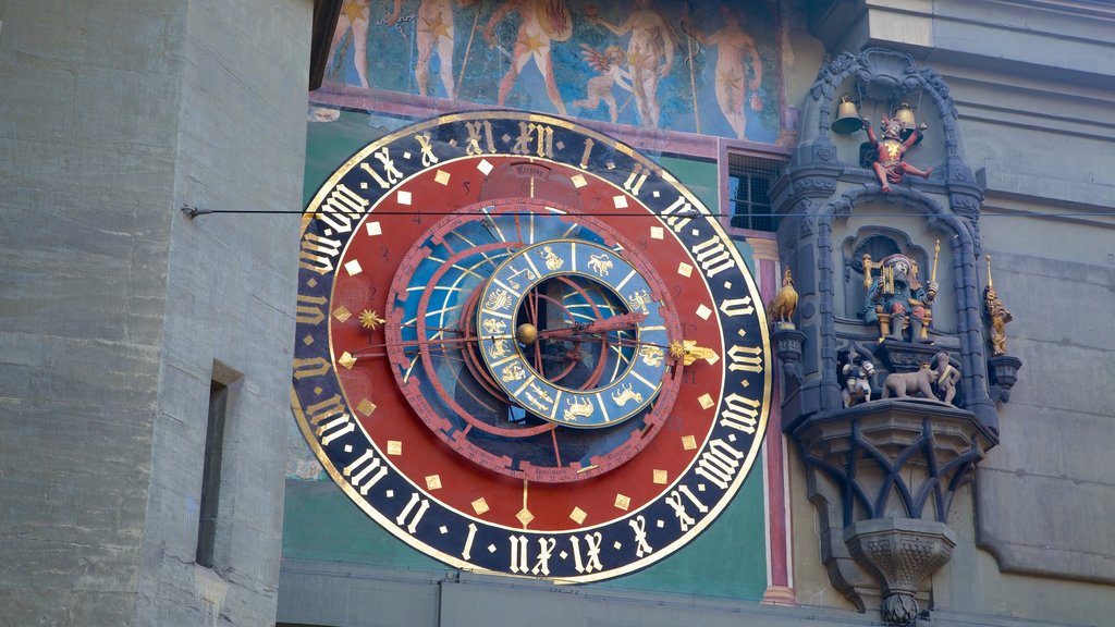 Clock Tower showing heritage elements, heritage architecture and outdoor art