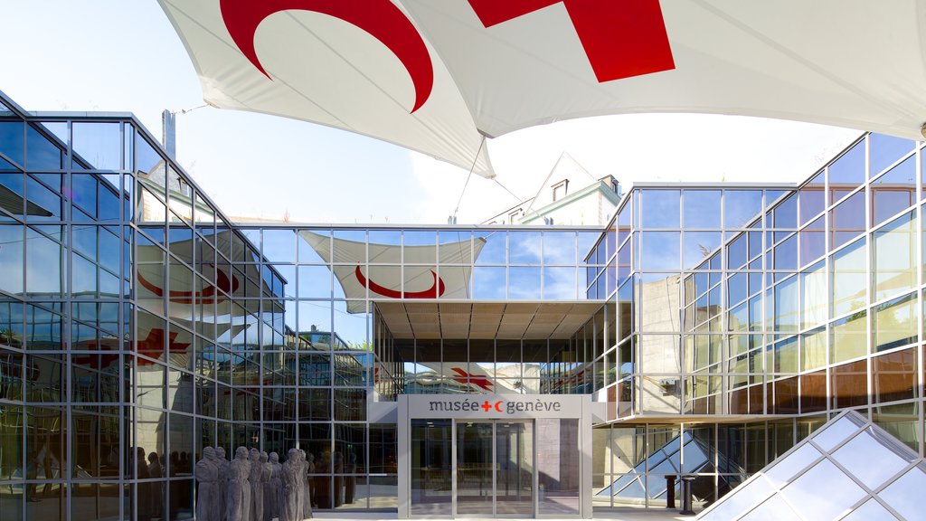 Museo Internacional de la Cruz Roja y de la Media Luna Roja mostrando arquitectura moderna