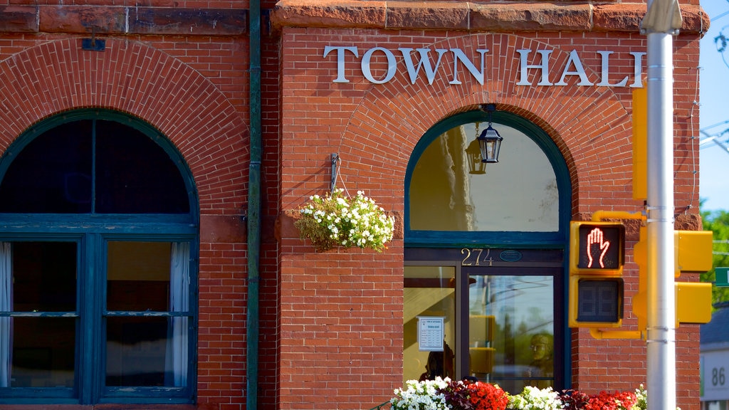 Antigonish featuring an administrative building and street scenes