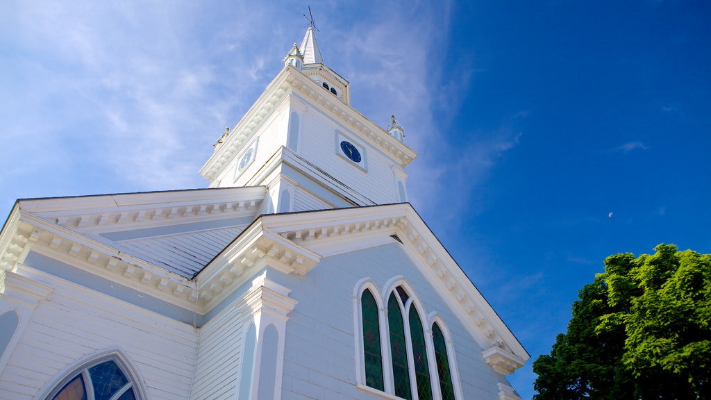 Antigonish que inclui uma igreja ou catedral e aspectos religiosos