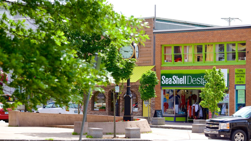 Truro showing street scenes