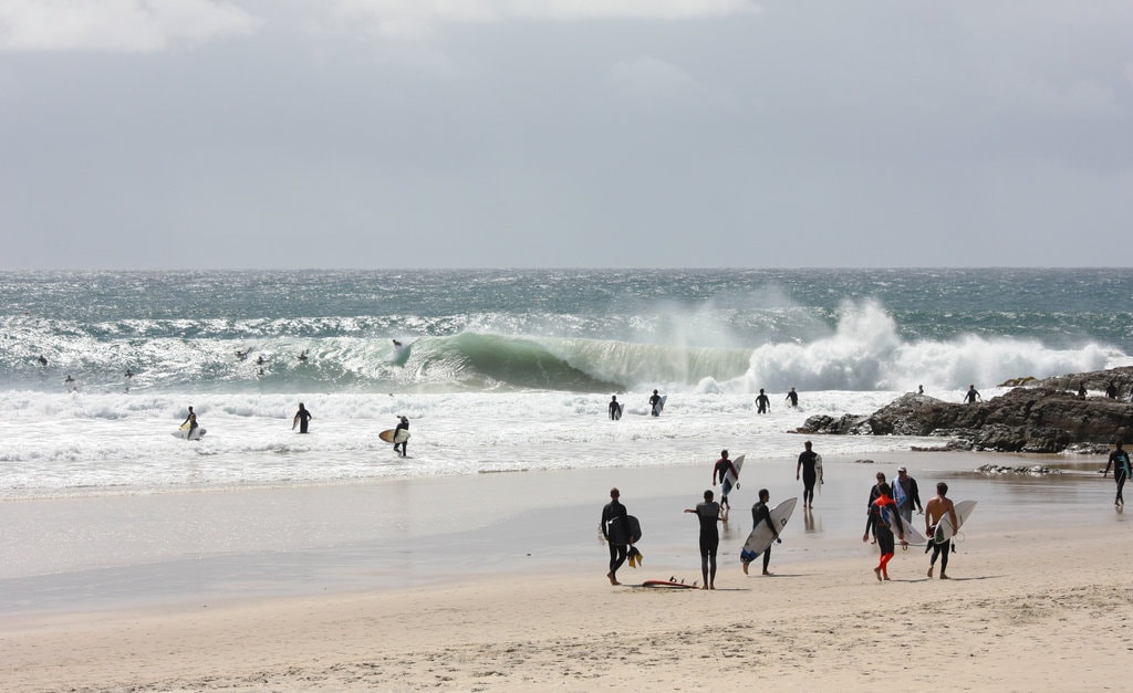 Gold Coast | Affollamento all'entrata di The Superbank © Elena Bertolini