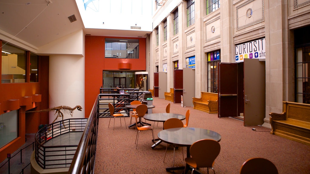 Buffalo Museum of Science which includes interior views