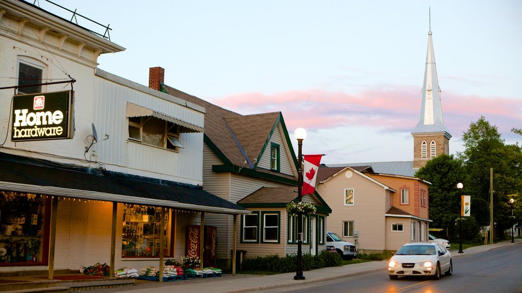 Kemptville showing a house and street scenes