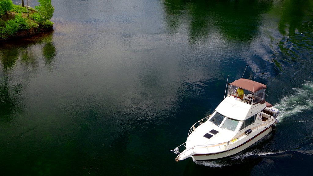 St. Lawrence Islands National Park featuring boating and a river or creek