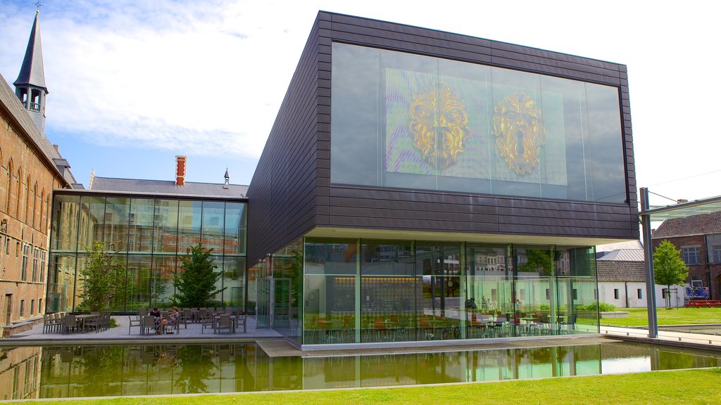 STAM Ghent City Museum showing modern architecture