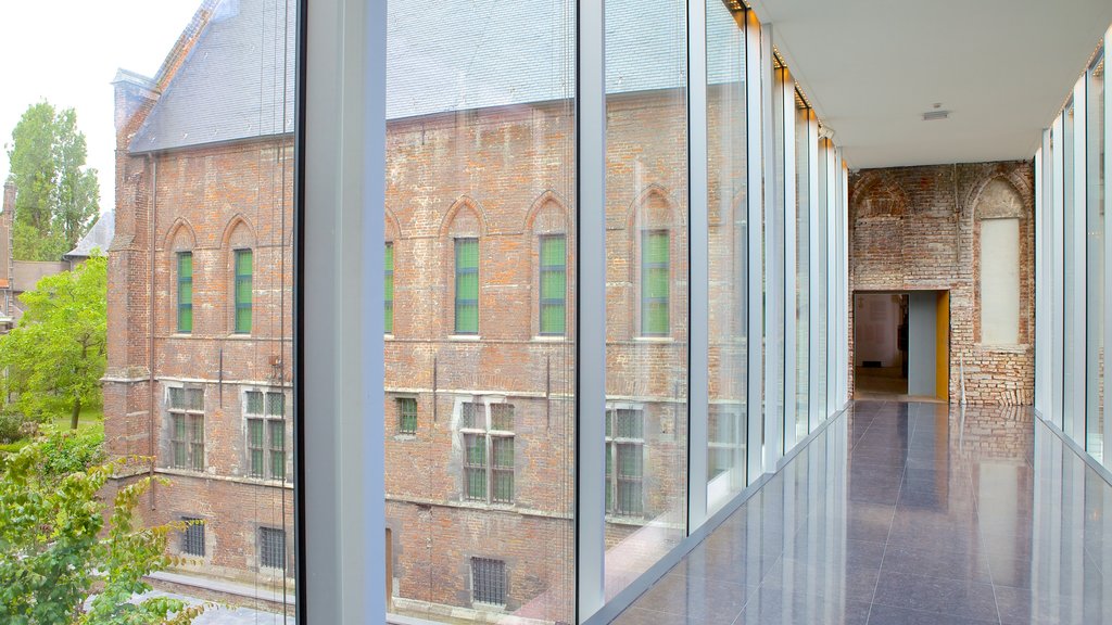 STAM Ghent City Museum featuring interior views