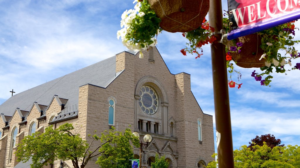 St. Thomas featuring a church or cathedral, heritage architecture and religious aspects