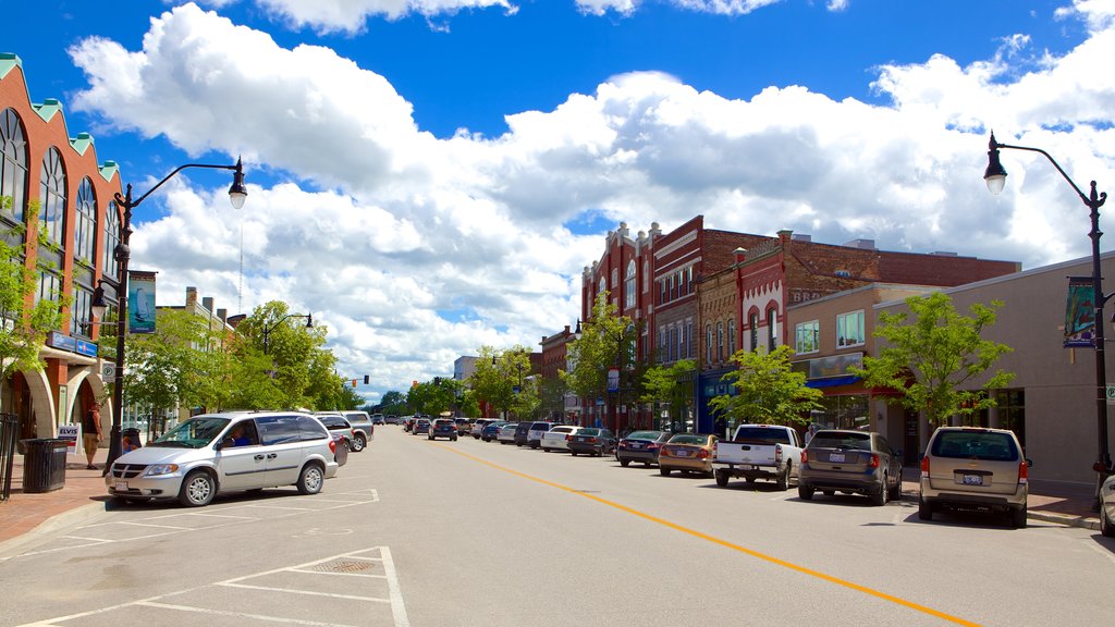 Collingwood das einen Kleinstadt oder Dorf und Straßenszenen