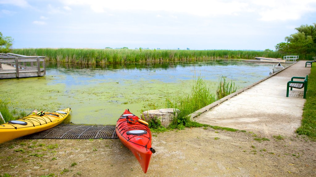 Point Pelee National Park featuring a lake or waterhole