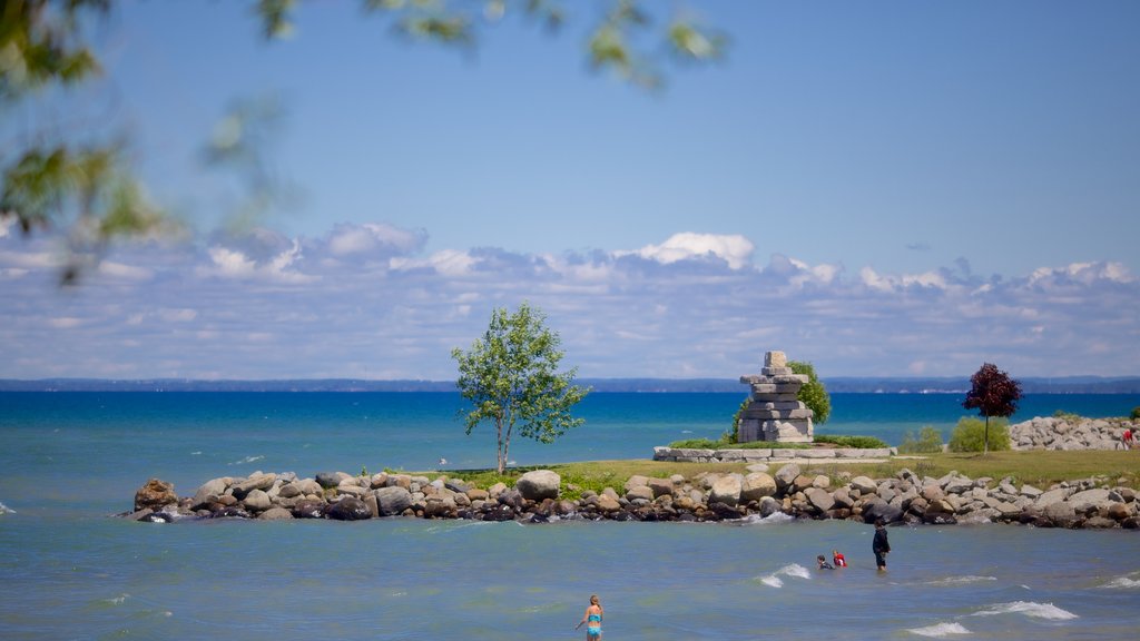 Sunset Point Park which includes general coastal views