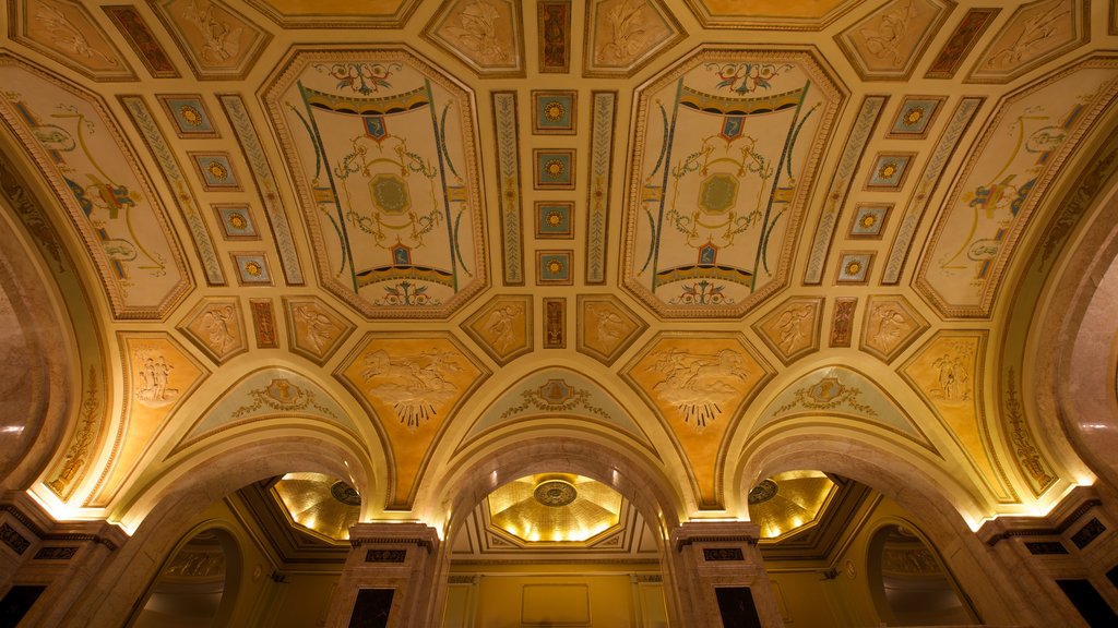 Hershey Theatre showing theatre scenes, interior views and heritage architecture