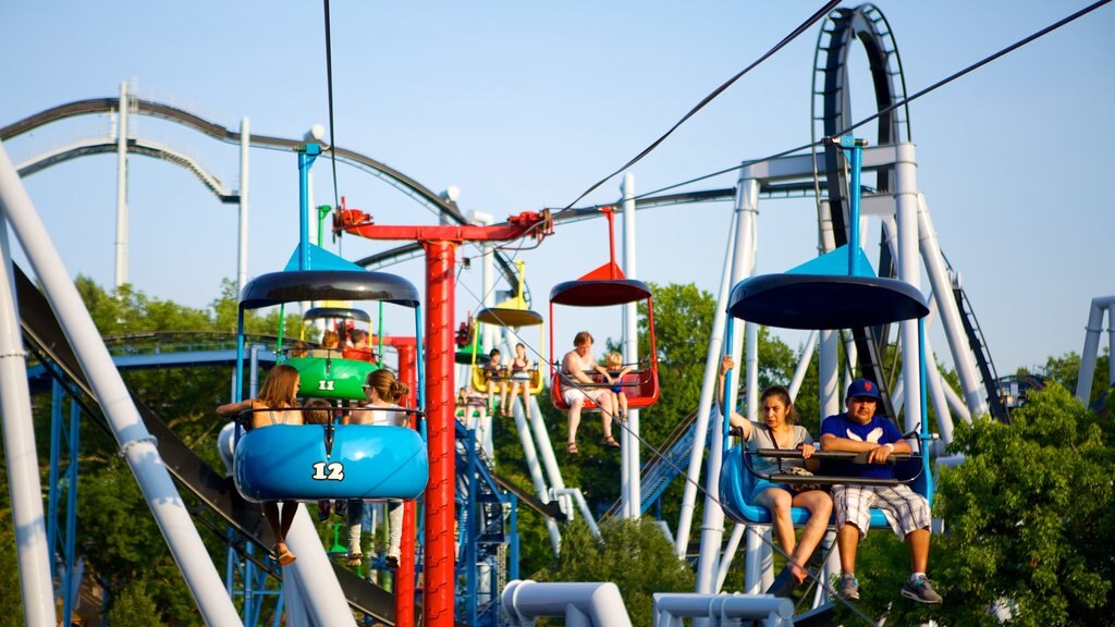 Hersheypark som viser gondolbane