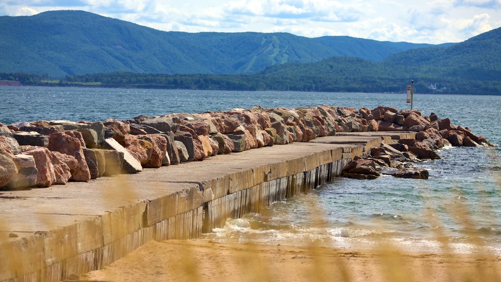 Ingonish showing rugged coastline