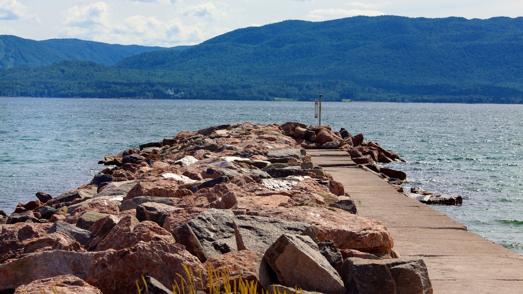 Ingonish showing rugged coastline