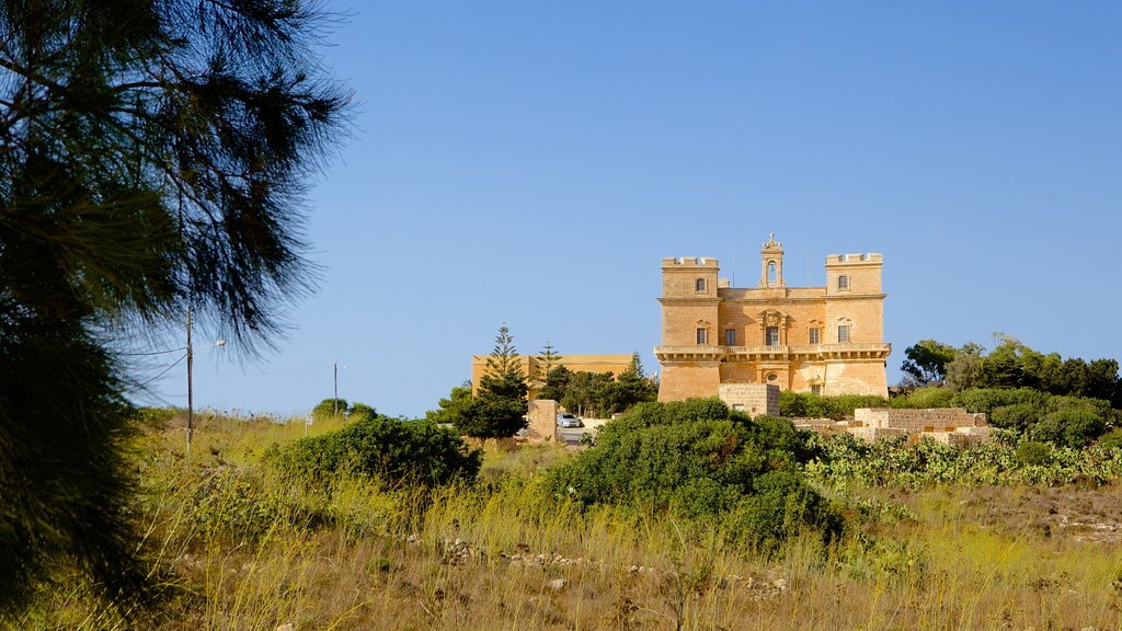 Selmun Palace showing heritage architecture and château or palace