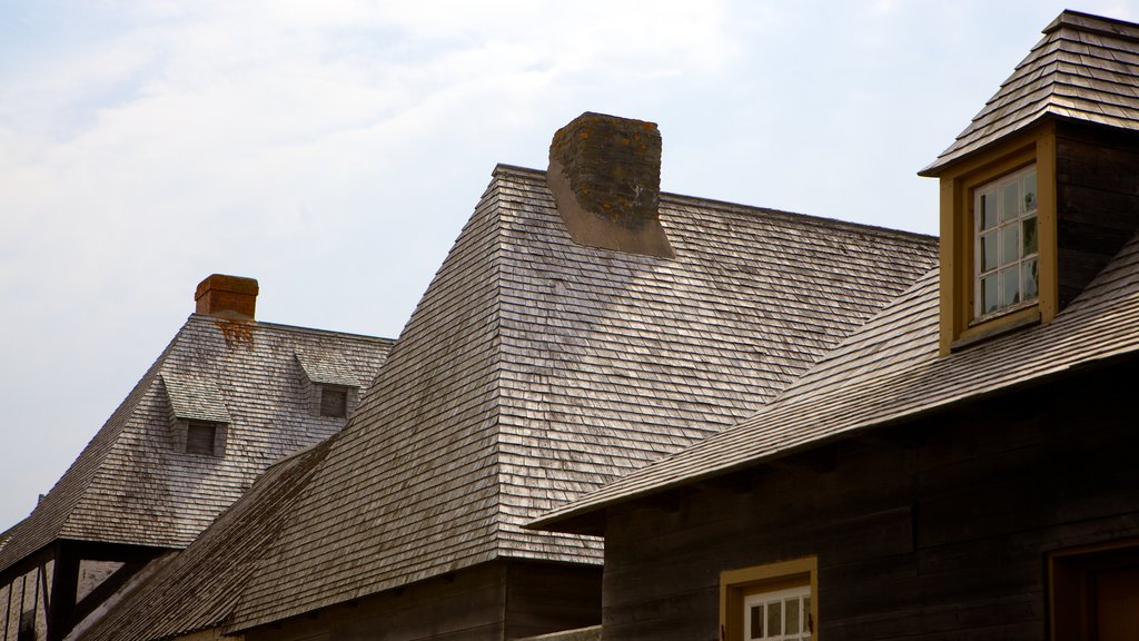 Situs Bersejarah Nasional Benteng Louisbourg menunjukkan arsitektur kuno