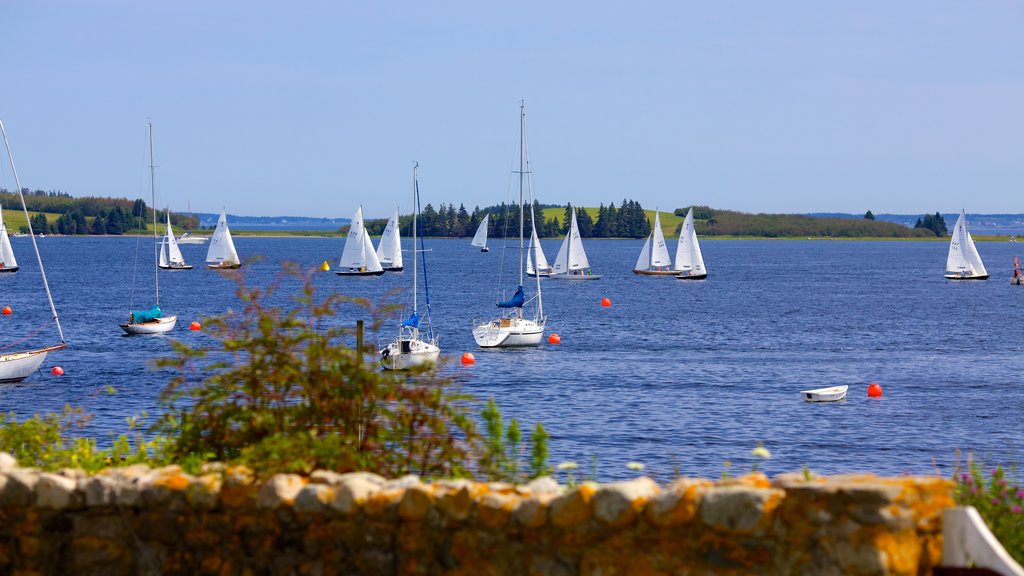 Chester which includes a coastal town, boating and general coastal views