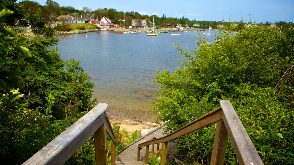 Chester showing a bay or harbour and landscape views