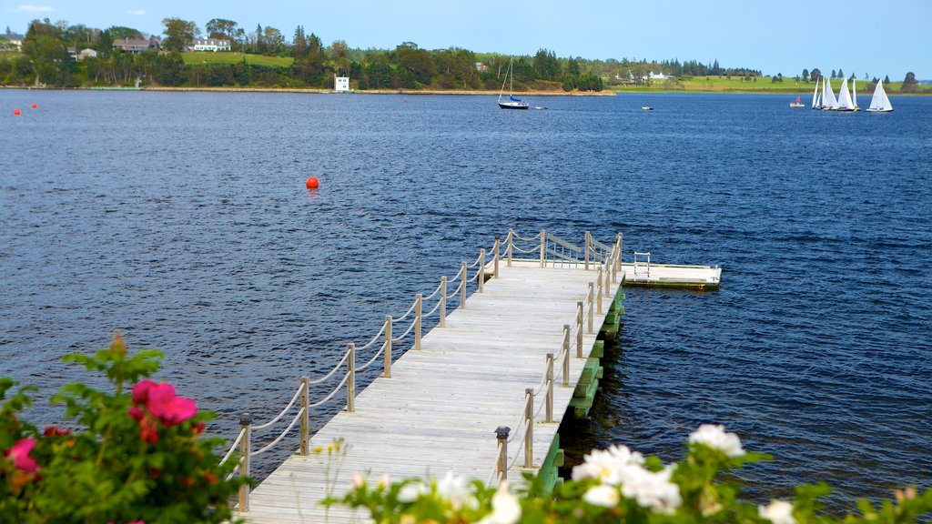 Chester showing a lake or waterhole