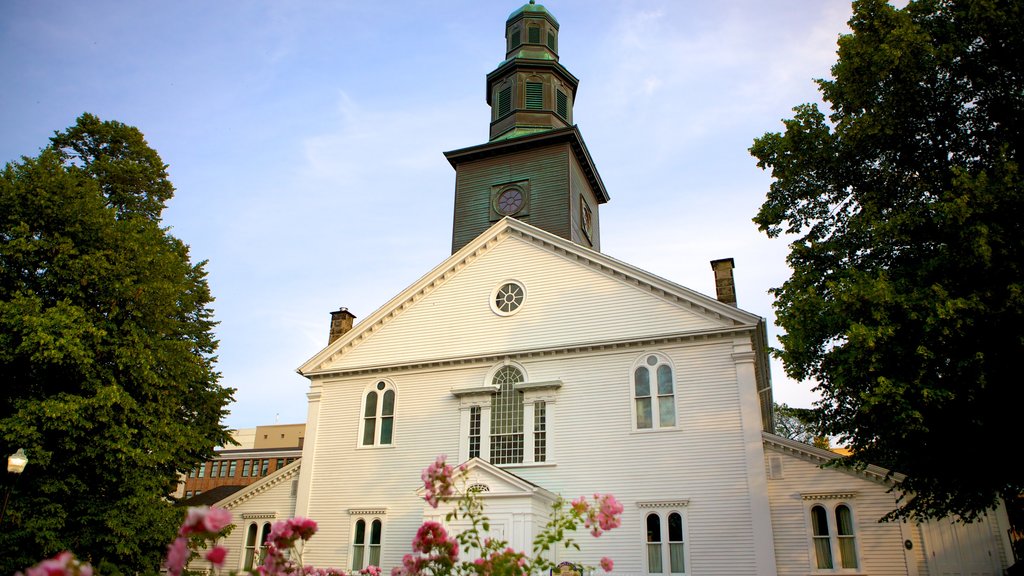 Ayuntamiento de Halifax ofreciendo arquitectura patrimonial y un edificio administrativo