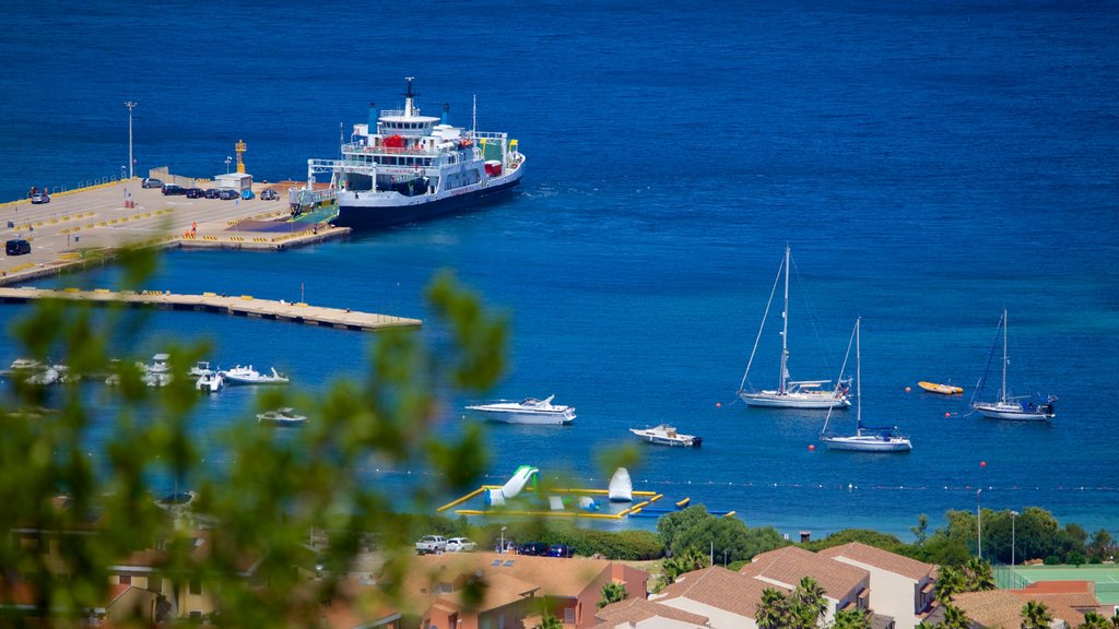 Costa Esmeralda - Olbia - Eastern Sardinia showing a bay or harbour