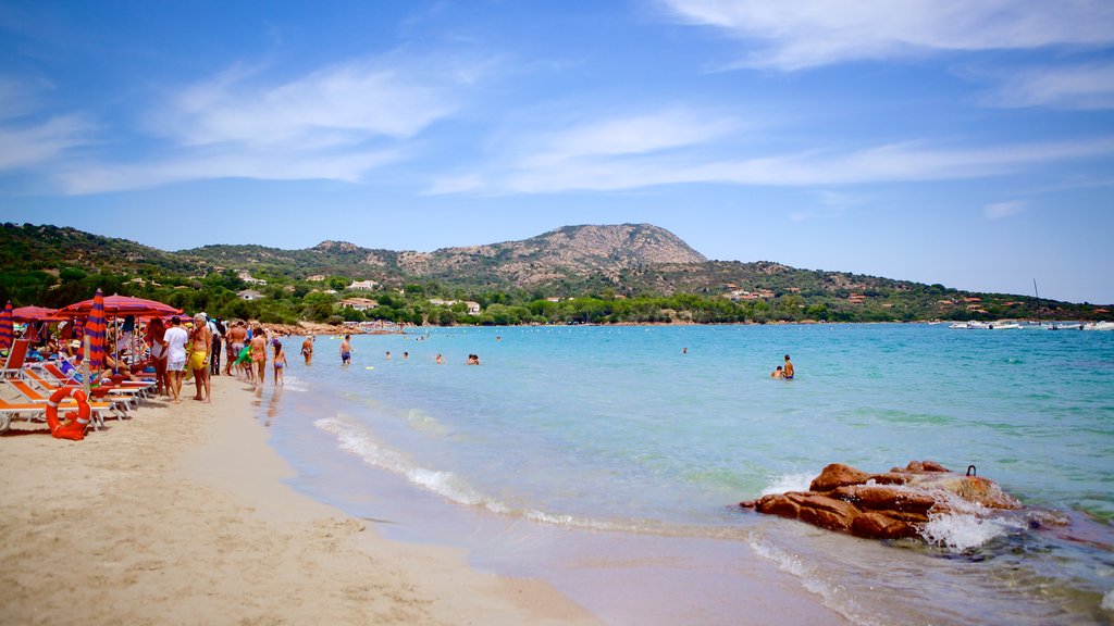 Porto Istana som viser en strand