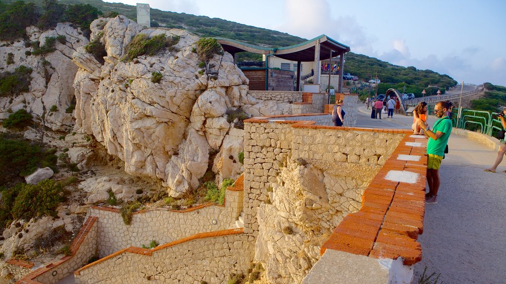 Capo Caccia mostrando vista