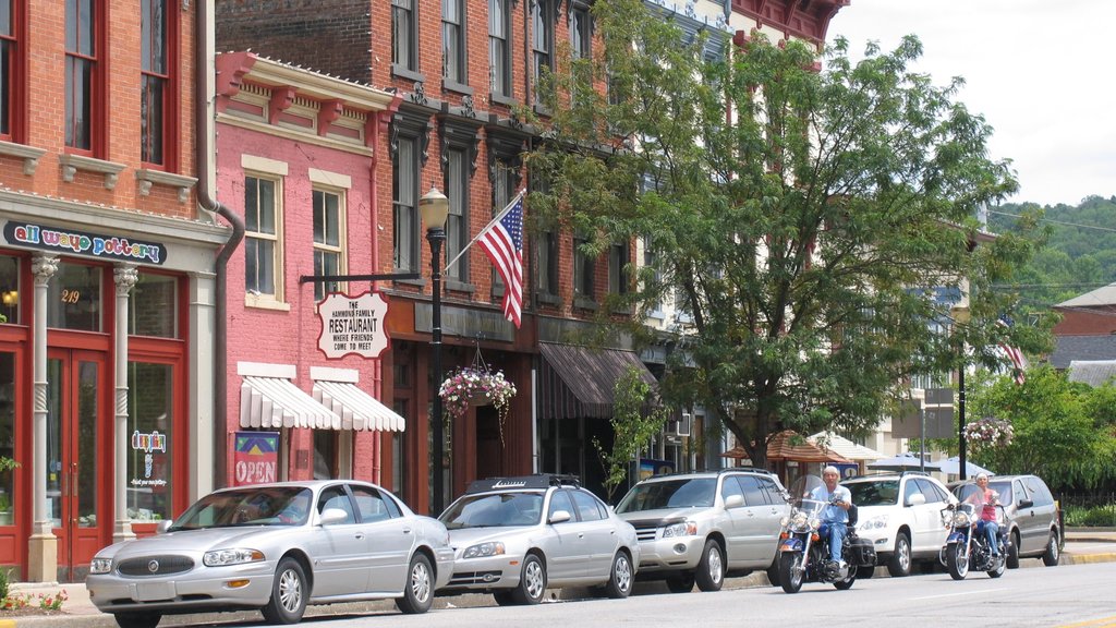 Madison featuring street scenes