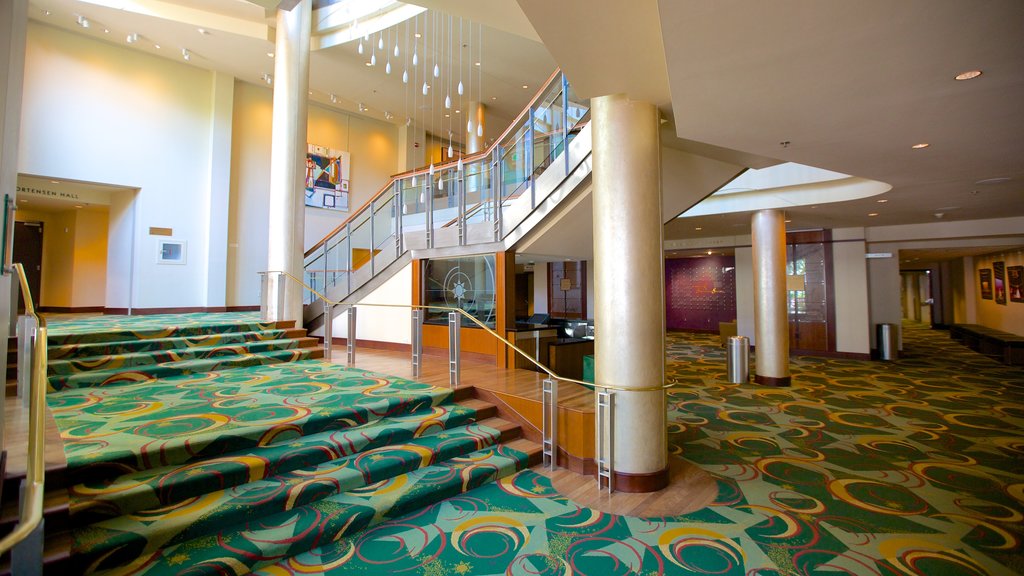 Bushnell Center for the Performing Arts featuring interior views