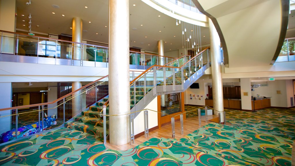 Bushnell Center for the Performing Arts featuring interior views