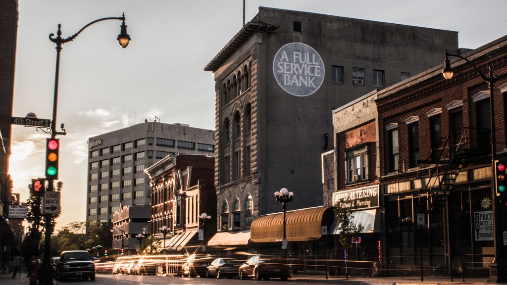 La Crosse montrant ville