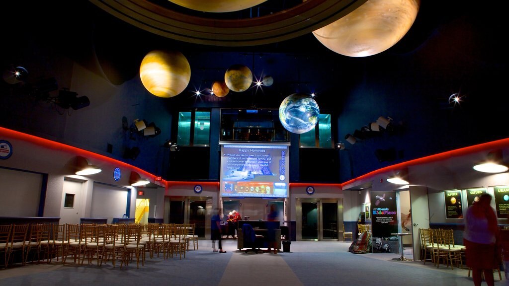 Johnson Geo Centre featuring interior views