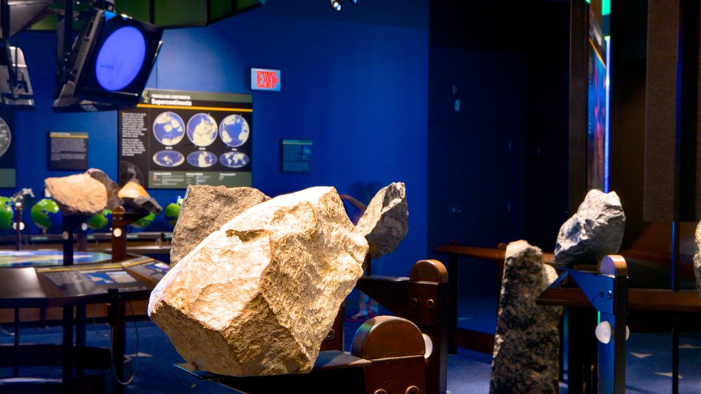 Johnson Geo Centre showing interior views