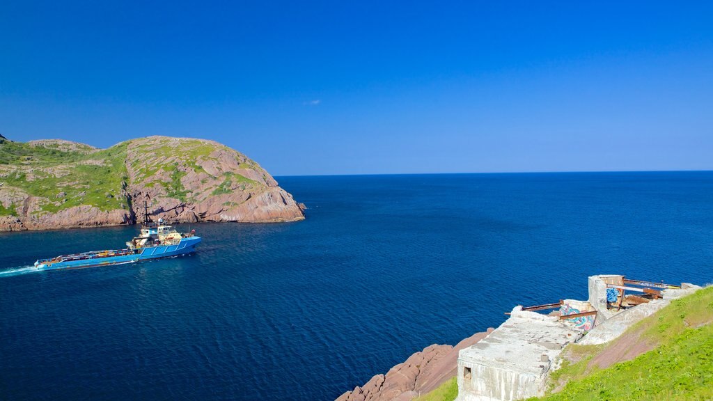 Fort Amherst which includes general coastal views