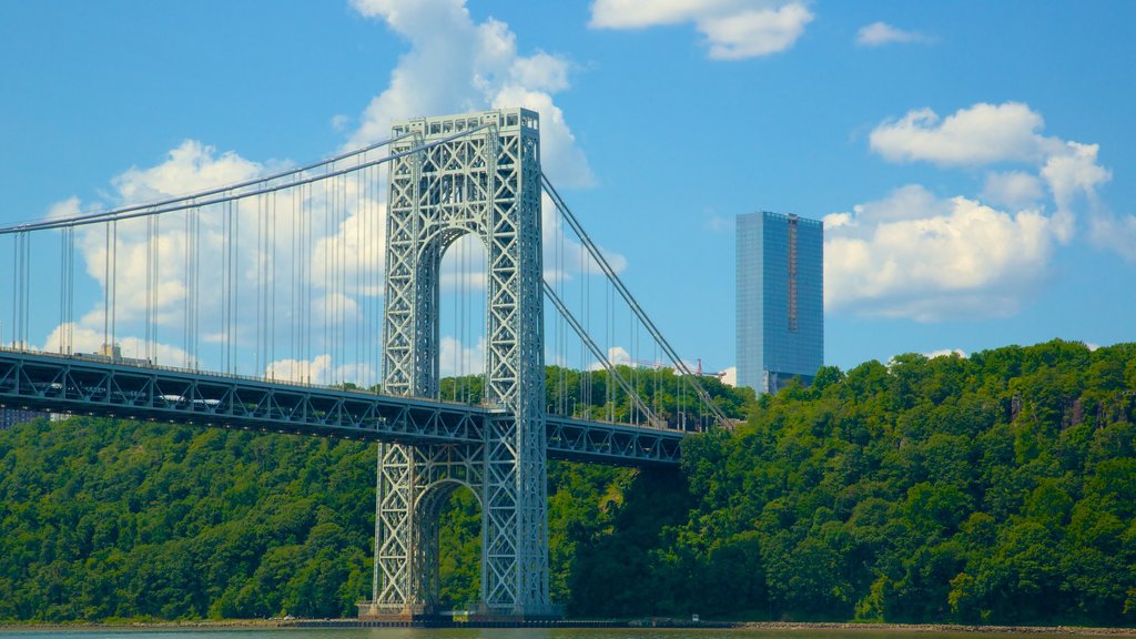 George Washington Bridge showing a bridge