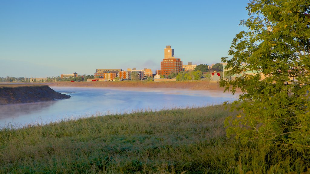 Dieppe featuring a river or creek