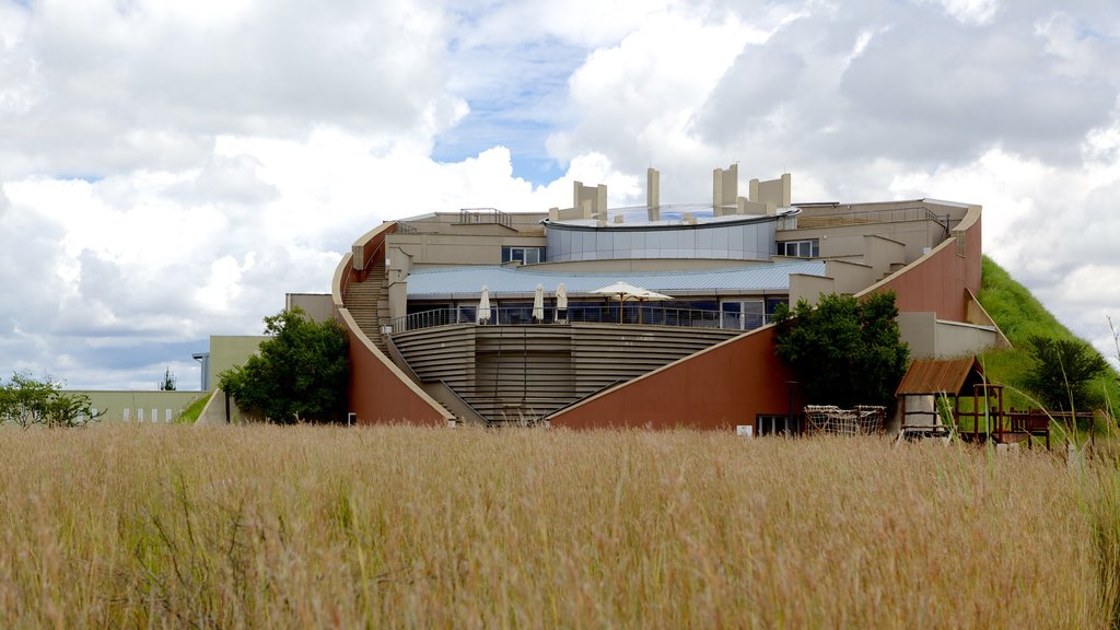 Maropeng which includes tranquil scenes