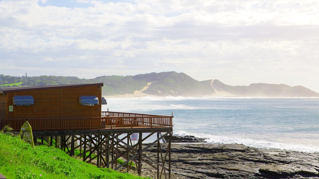 Eastern Beach showing general coastal views