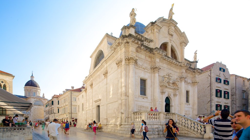 Church of St. Blaise showing heritage architecture and a church or cathedral