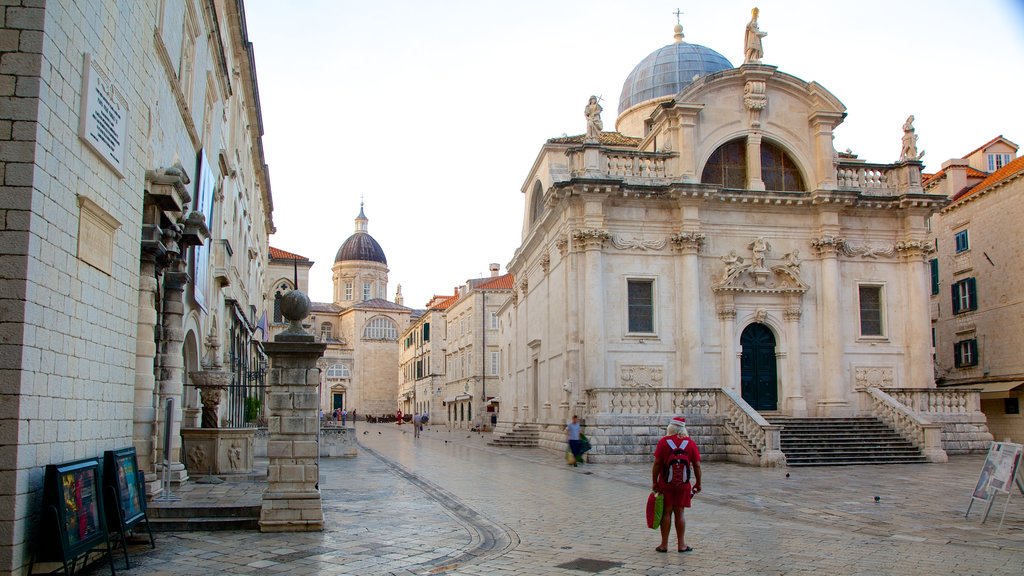 Church of St. Blaise featuring a church or cathedral and heritage architecture