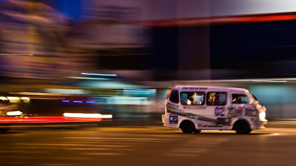 Sumatra showing night scenes